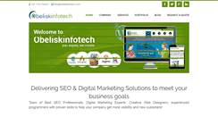 Desktop Screenshot of obeliskinfotech.com