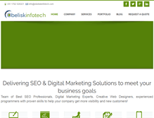 Tablet Screenshot of obeliskinfotech.com